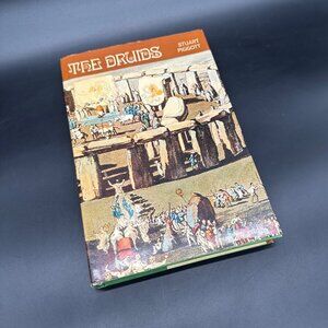 The Druids Stuart Piggott Hardcover Book 1975 Edition Stonehenge Celtic Vintage
